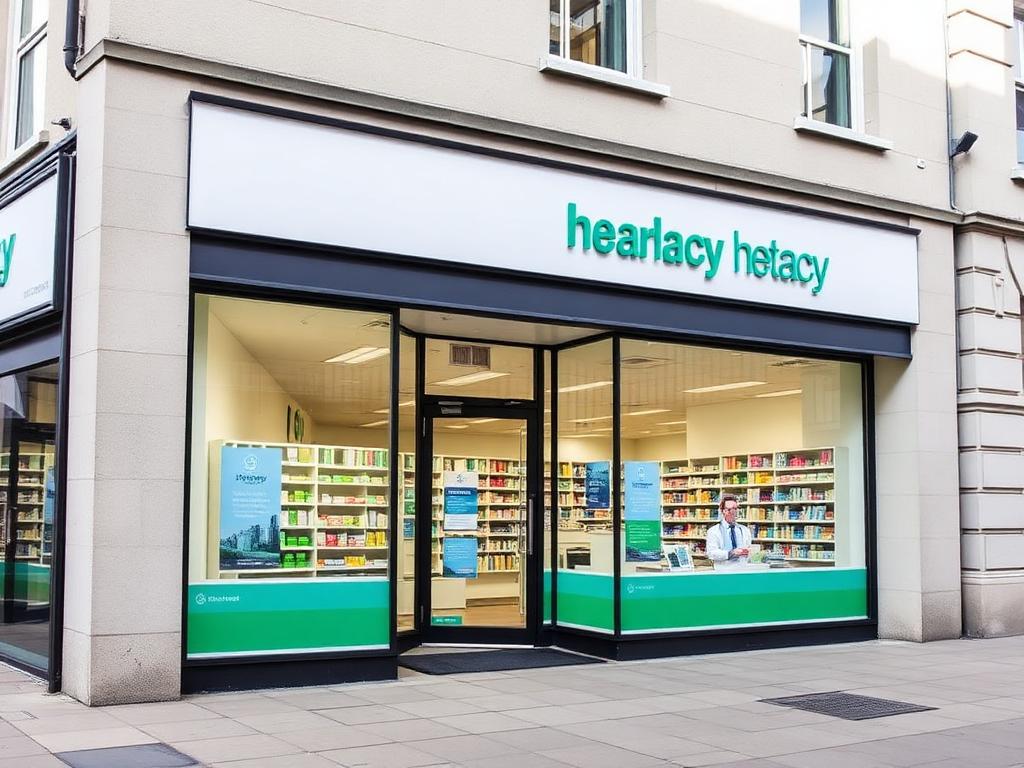 Pharmacy Store Counter