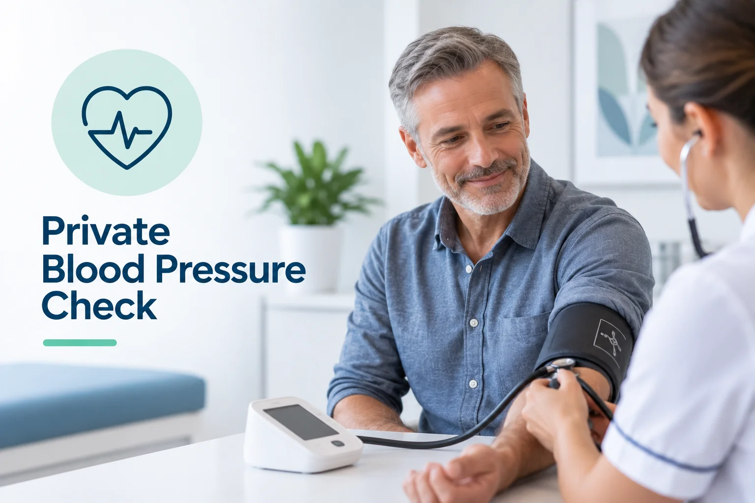 Private Blood Pressure Check